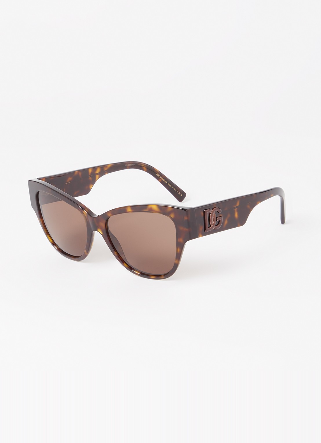 Dolce & Gabbana Butterfly zonnebril DG4449 - voorkant bruin