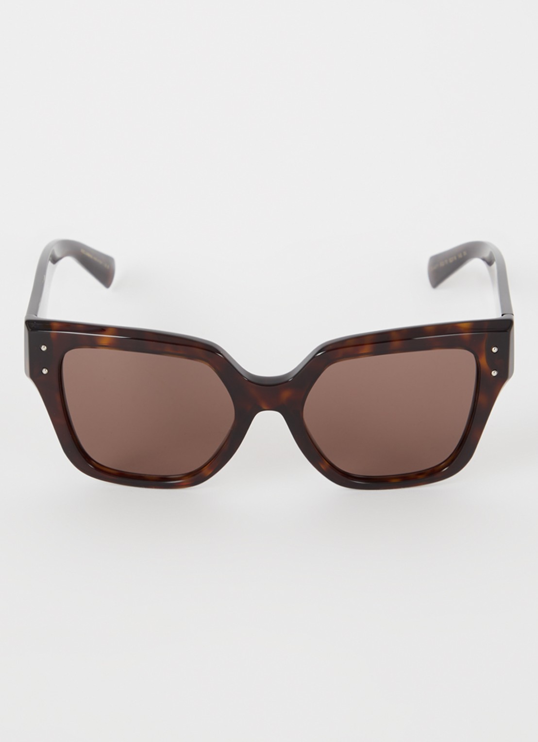 Dolce & Gabbana Butterfly zonnebril DG4471 - detail bruin