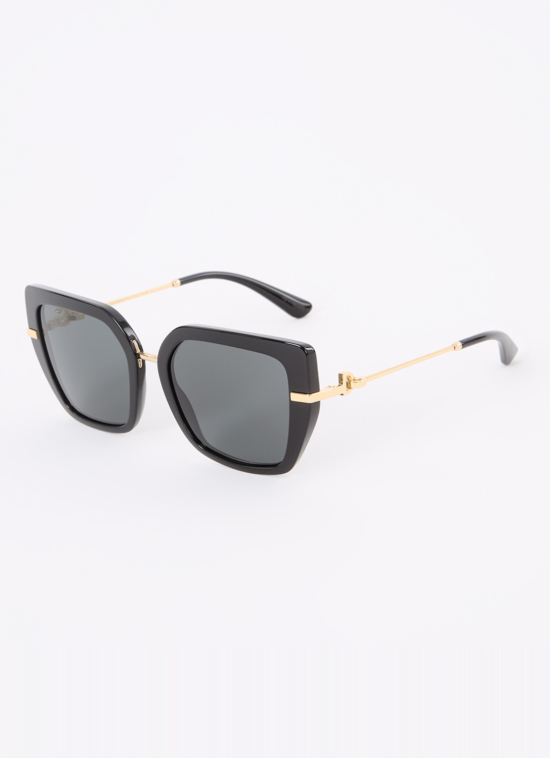 Dolce & Gabbana Butterfly zonnebril DG4474 - voorkant zwart