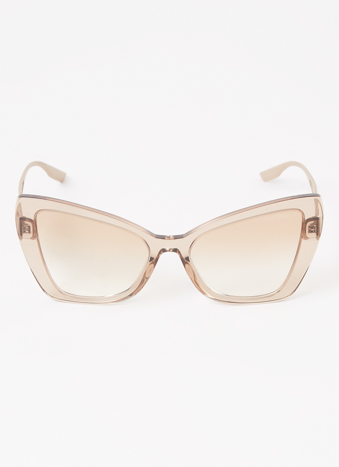 Dolce & Gabbana Butterfly zonnebril DG4489  - detail camel