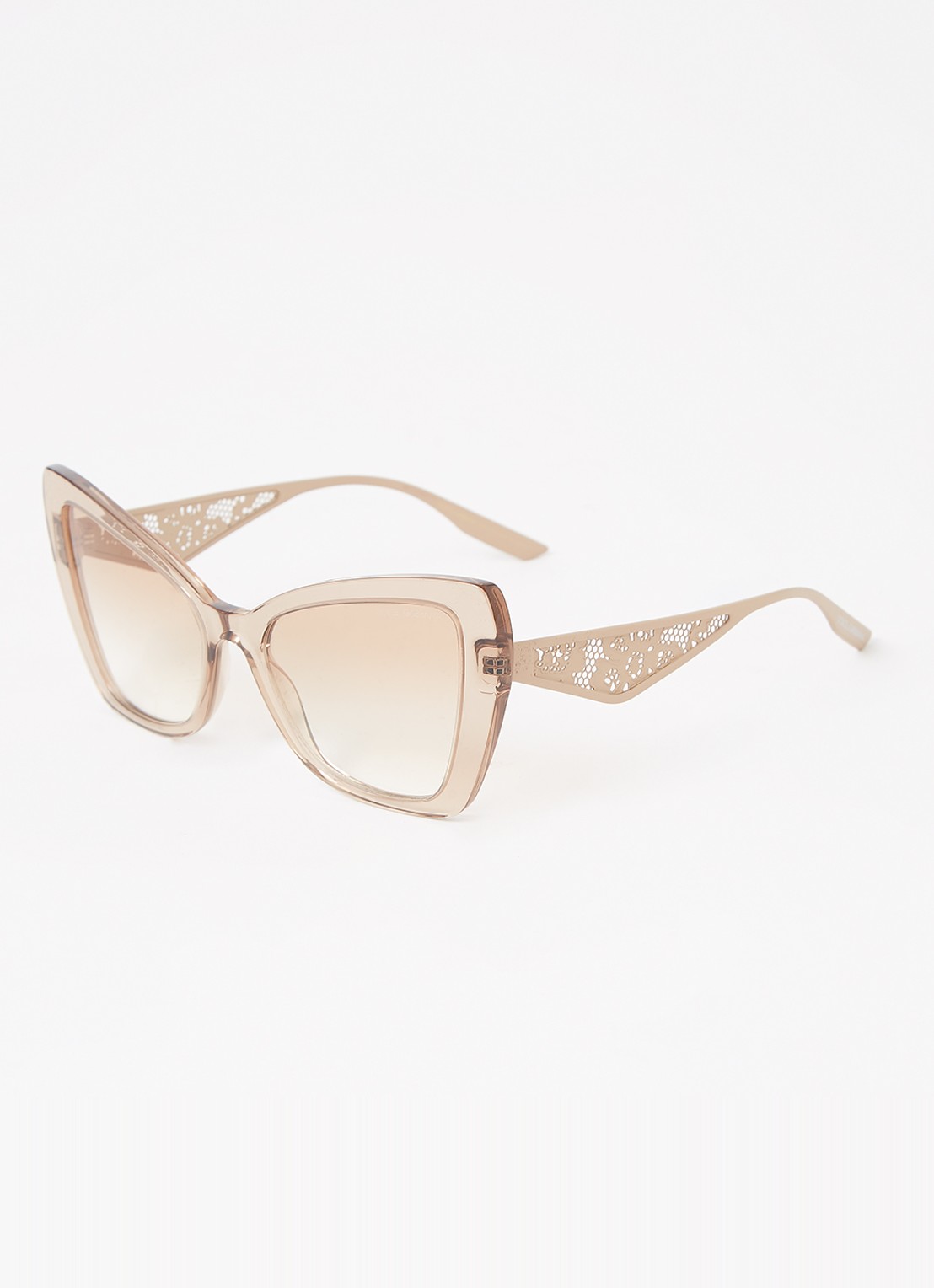 Dolce & Gabbana Butterfly zonnebril DG4489  - voorkant 4 camel