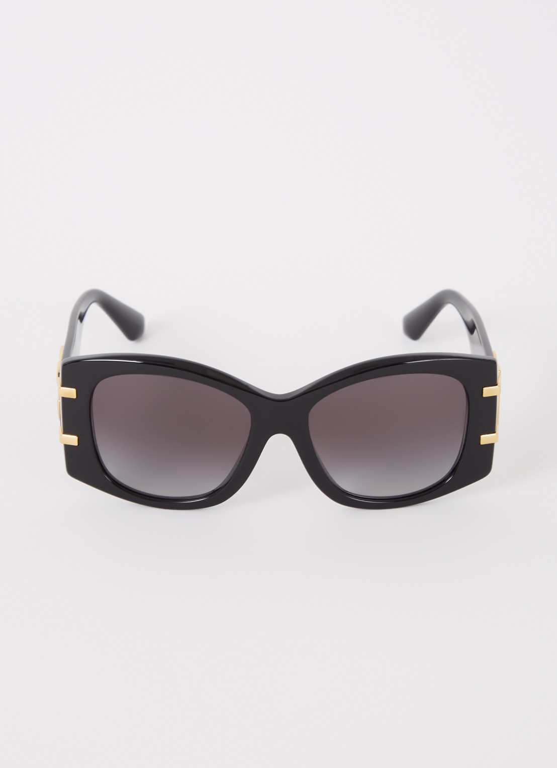 Dolce & Gabbana Butterfly zonnebril DG4501 - detail 2 zwart