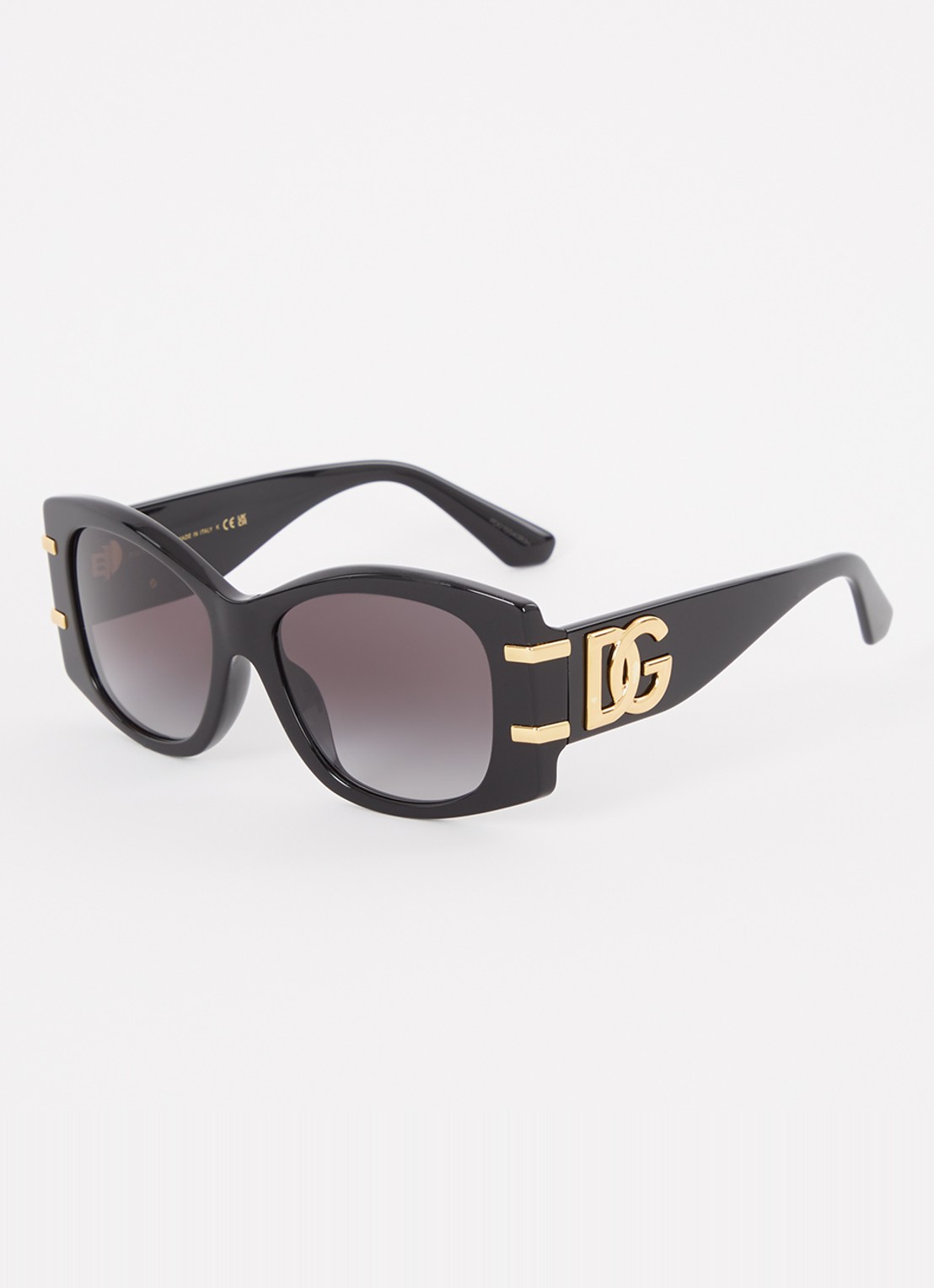 Dolce & Gabbana Butterfly zonnebril DG4501 - voorkant zwart