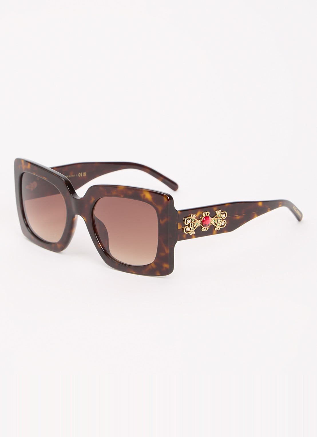 Dolce & Gabbana Butterfly zonnebril DG4525B - voorkant 4 bruin