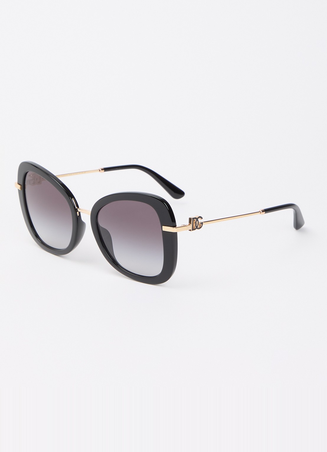 Dolce & Gabbana Butterfly zonnebril DG4535 - voorkant zwart