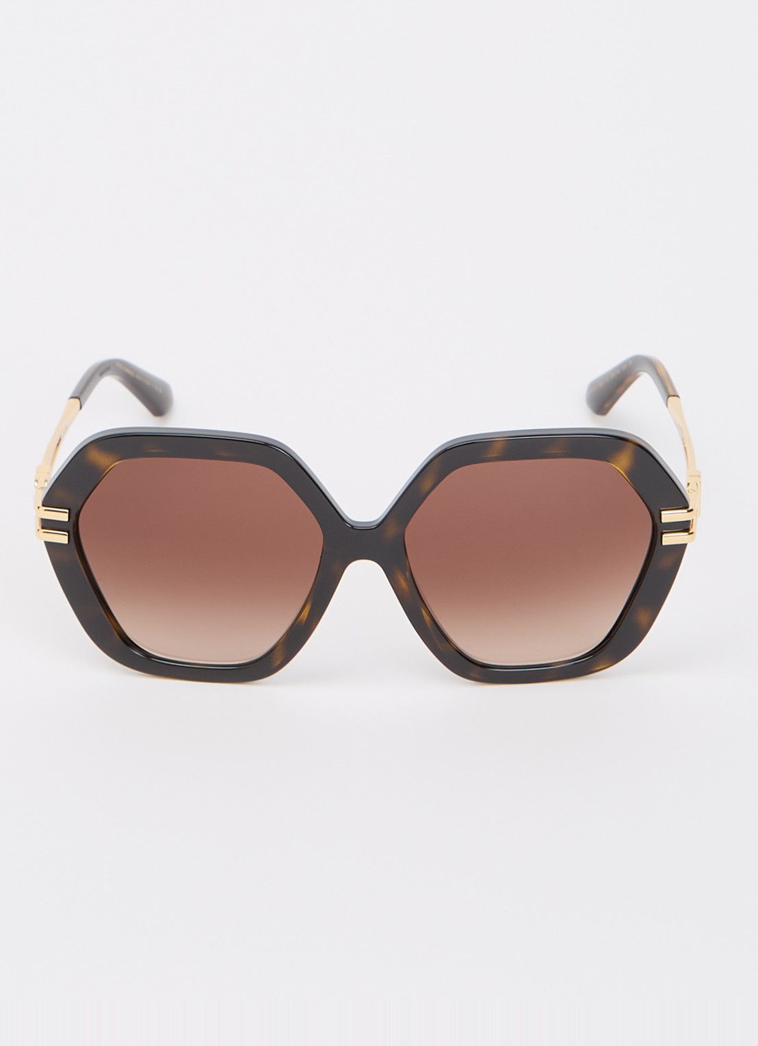 Dolce & Gabbana Butterfly zonnebril DG6210 - detail 2 bruin