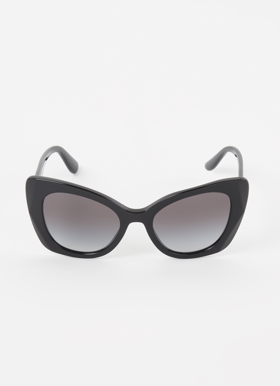 Dolce & Gabbana Cat Eye zonnebril DG4405 - voorkant 4 zwart