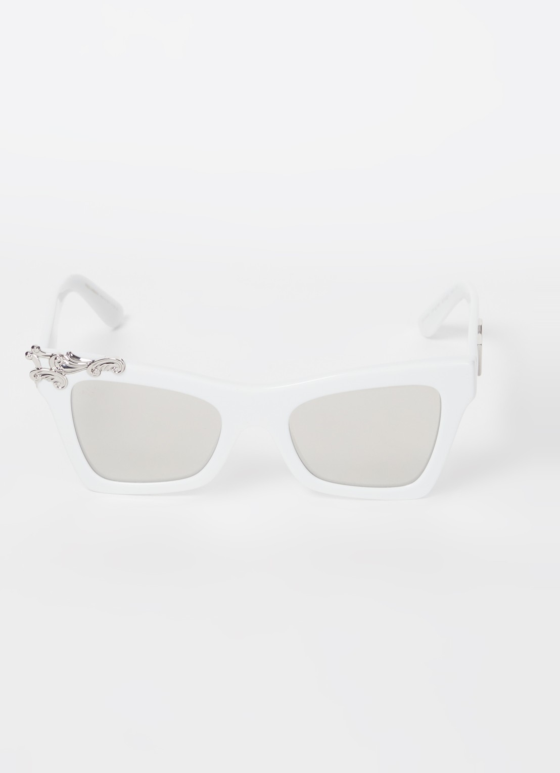 Dolce & Gabbana Cat Eye zonnebril DG4434 - detail 2 wit