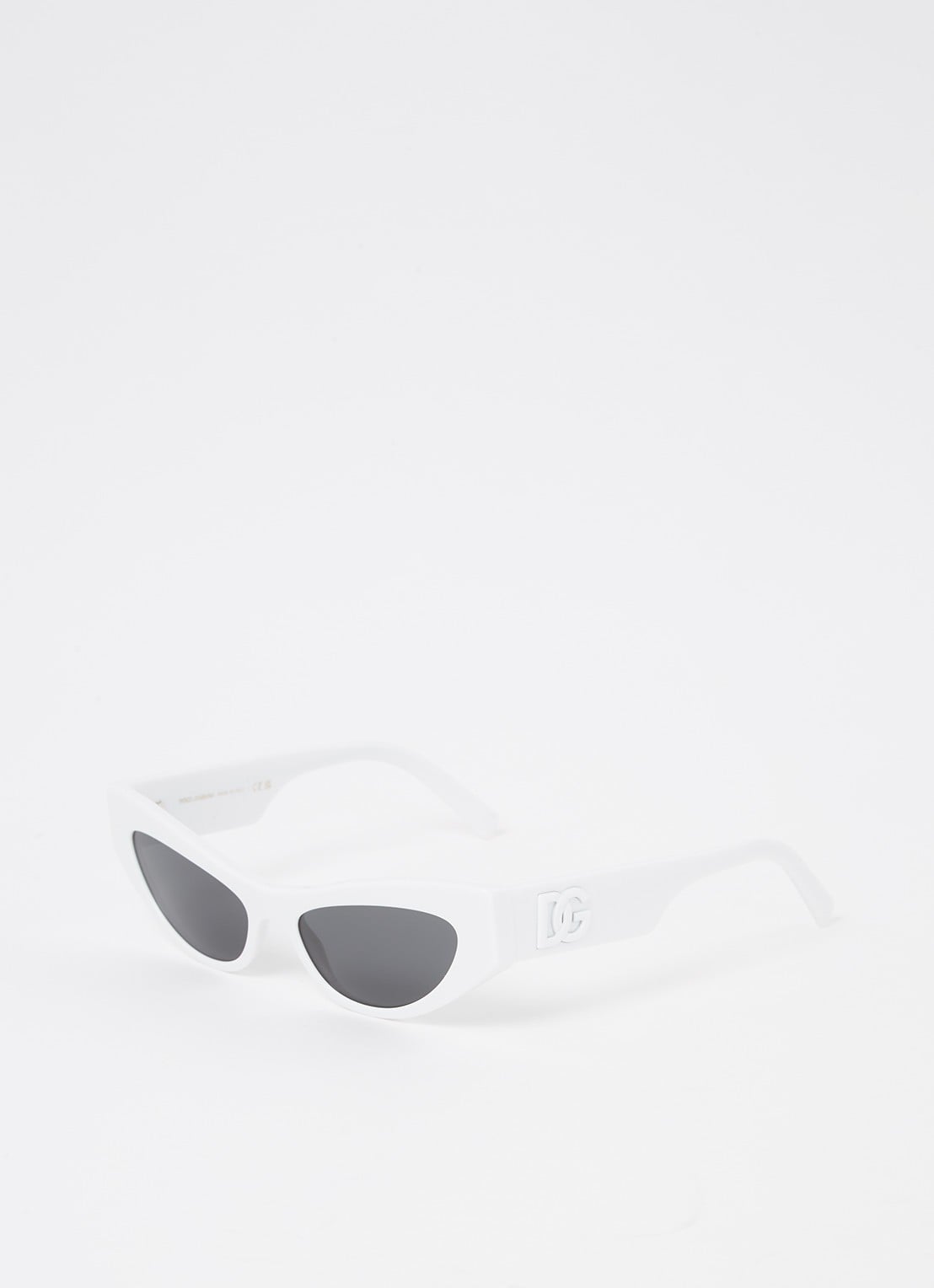 Dolce & Gabbana Cat Eye zonnebril DG4450 - voorkant wit