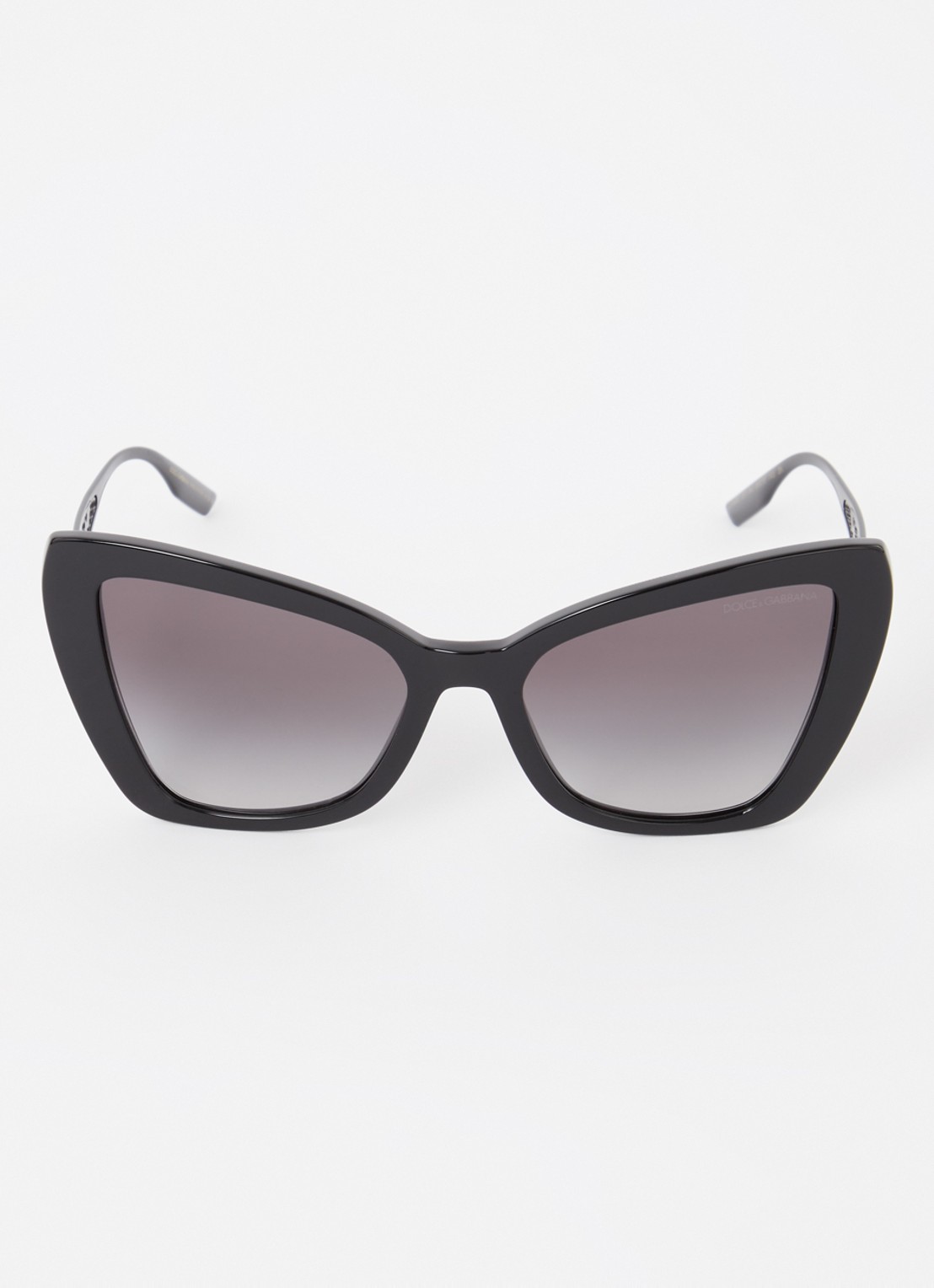 Dolce & Gabbana Cat Eye zonnebril DG4489 - detail zwart