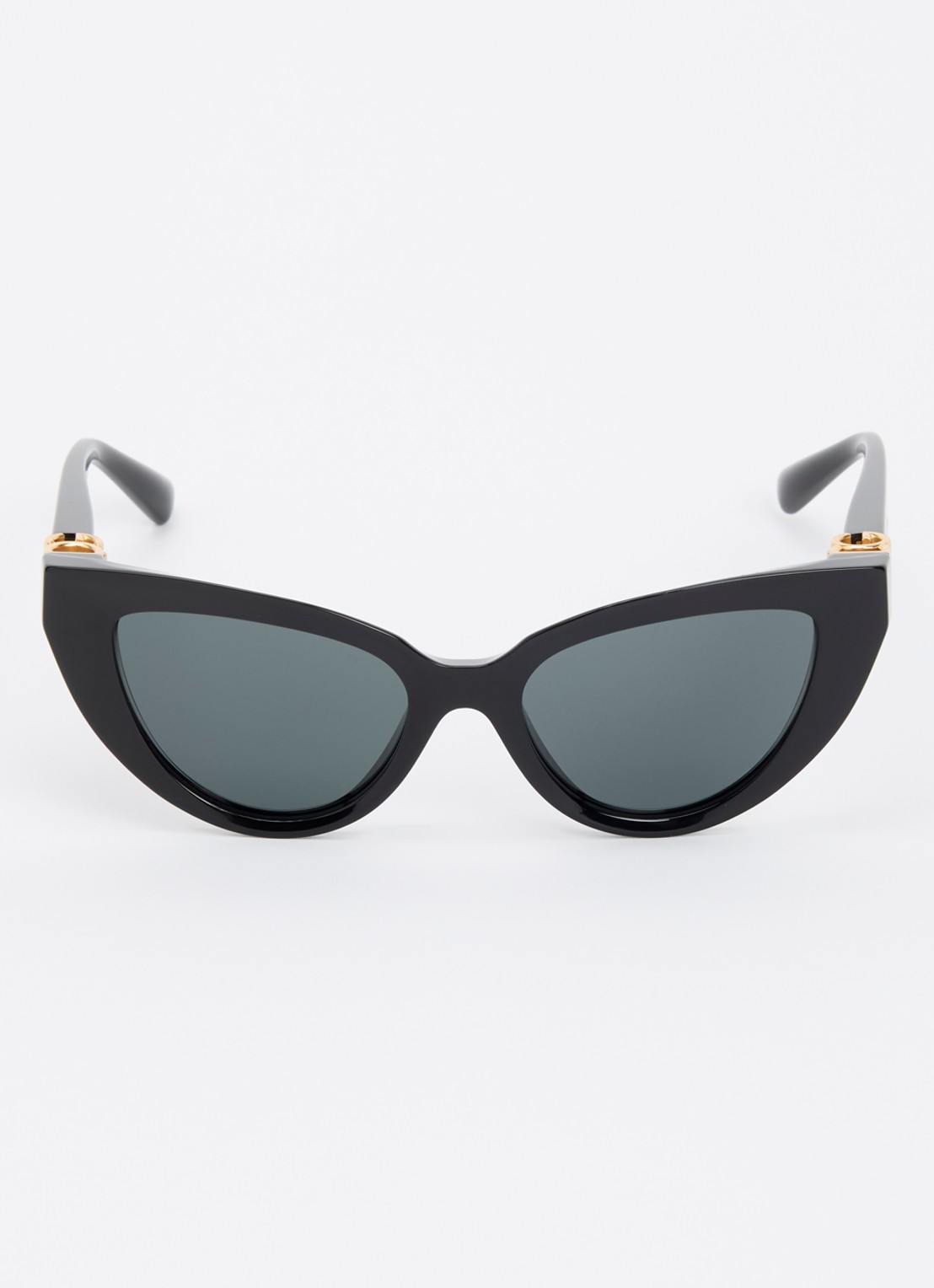 Dolce & Gabbana Cat Eye zonnebril DG4497 - detail zwart