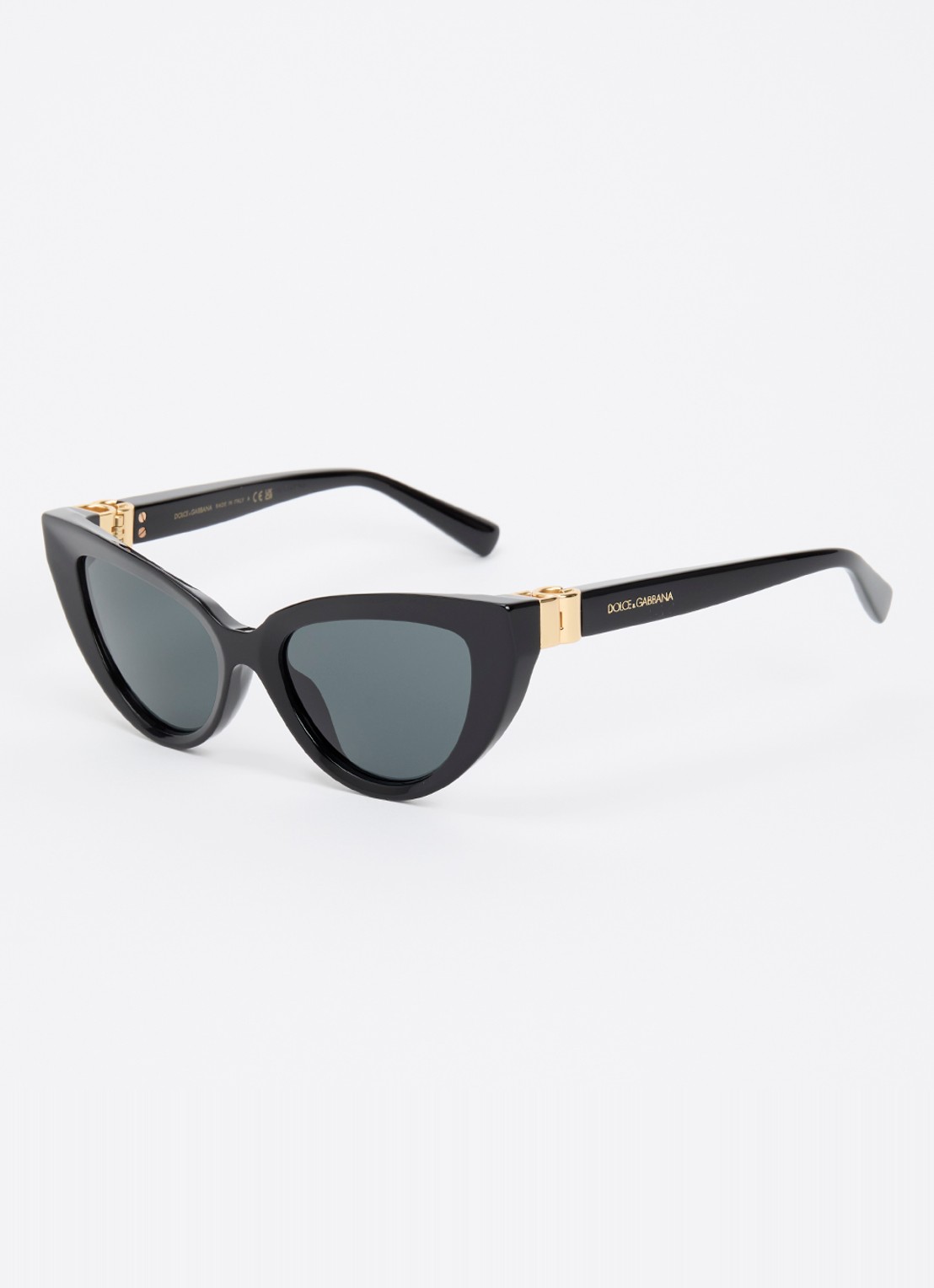 Dolce & Gabbana Cat Eye zonnebril DG4497 - voorkant 4 zwart