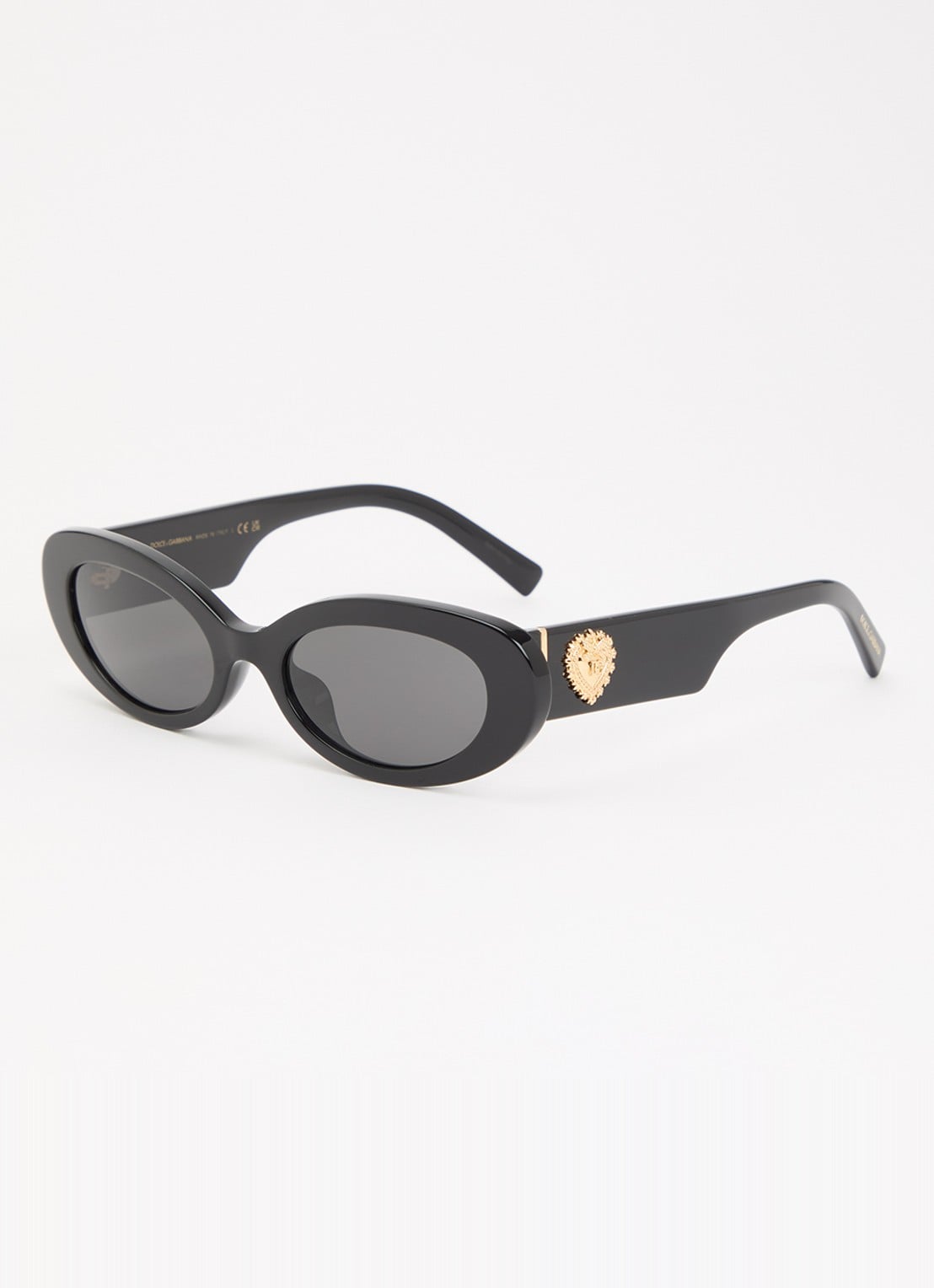 Dolce & Gabbana Cat Eye zonnebril DG4537 - voorkant zwart