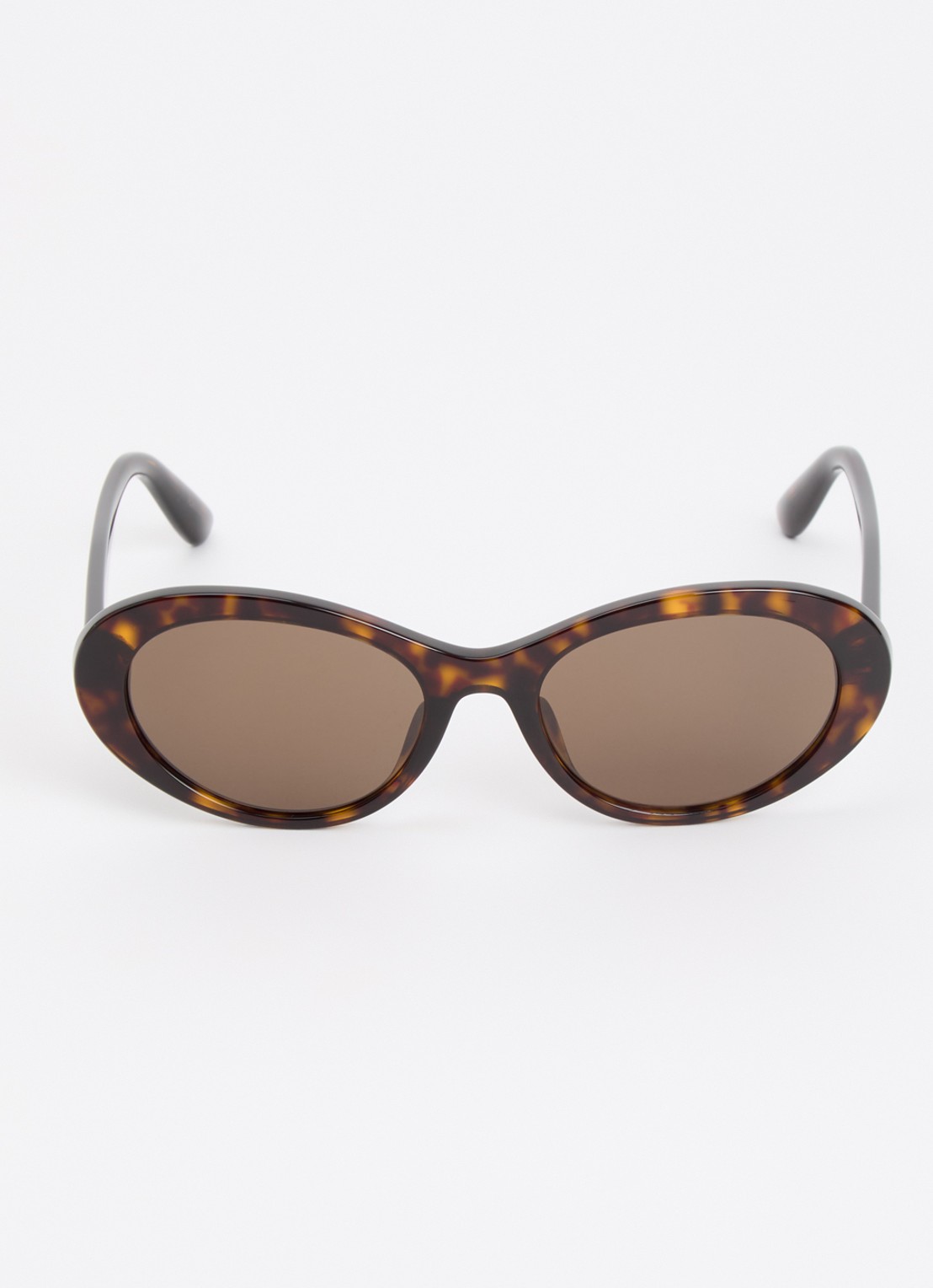 Dolce & Gabbana Cat Eye zonnebril DG4570 - detail 2 donkerbruin