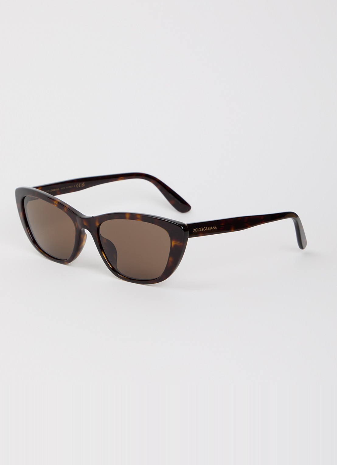 Dolce & Gabbana Cat Eye zonnebril DG4571 - voorkant bruin