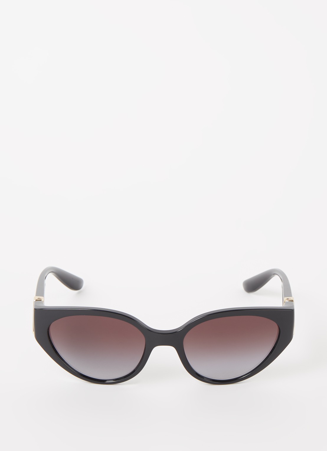 Dolce & Gabbana Cat Eye zonnebril DG6146 - detail zwart