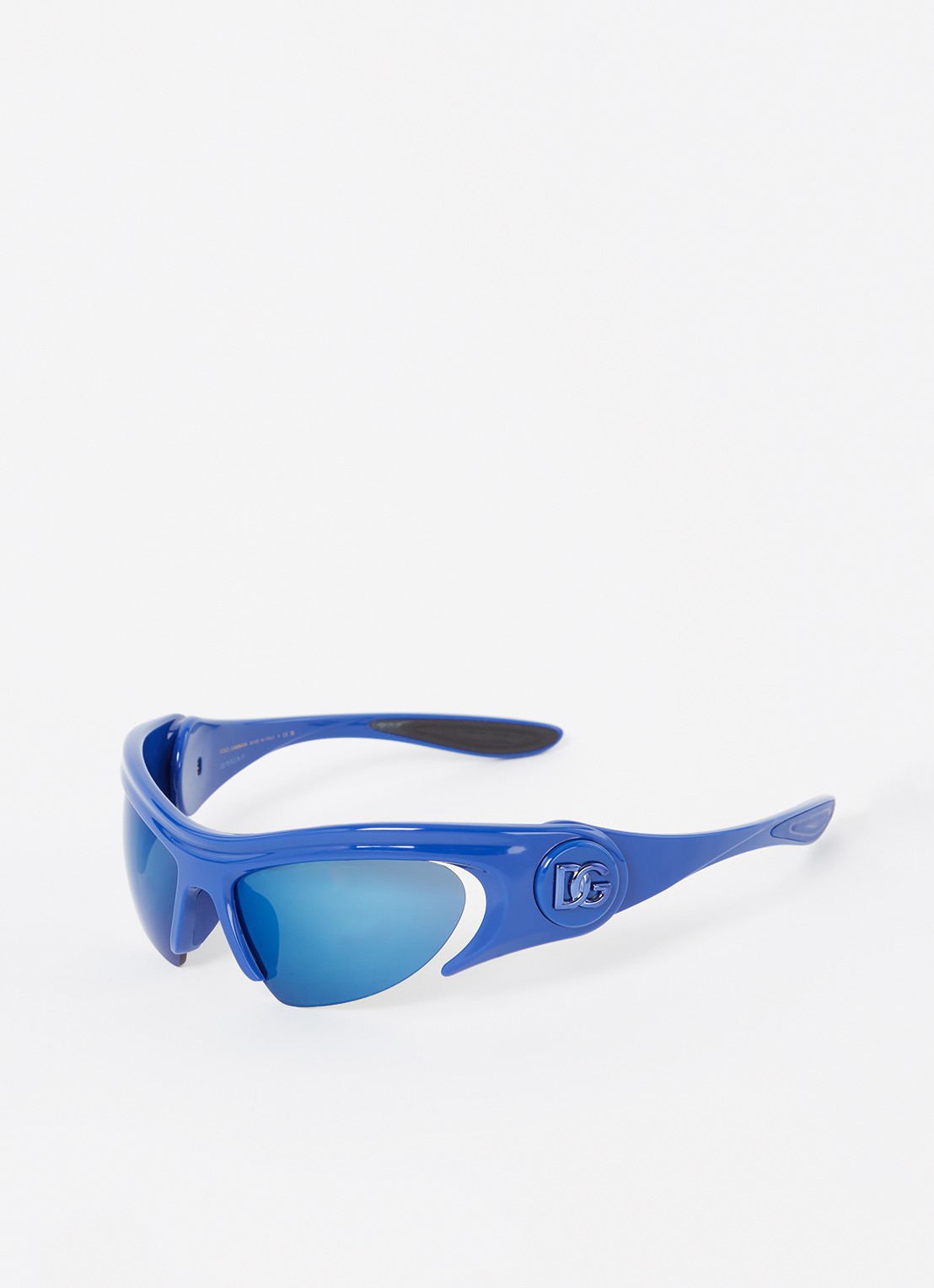Dolce & Gabbana Cat Eye zonnebril DG6192 - voorkant kobaltblauw