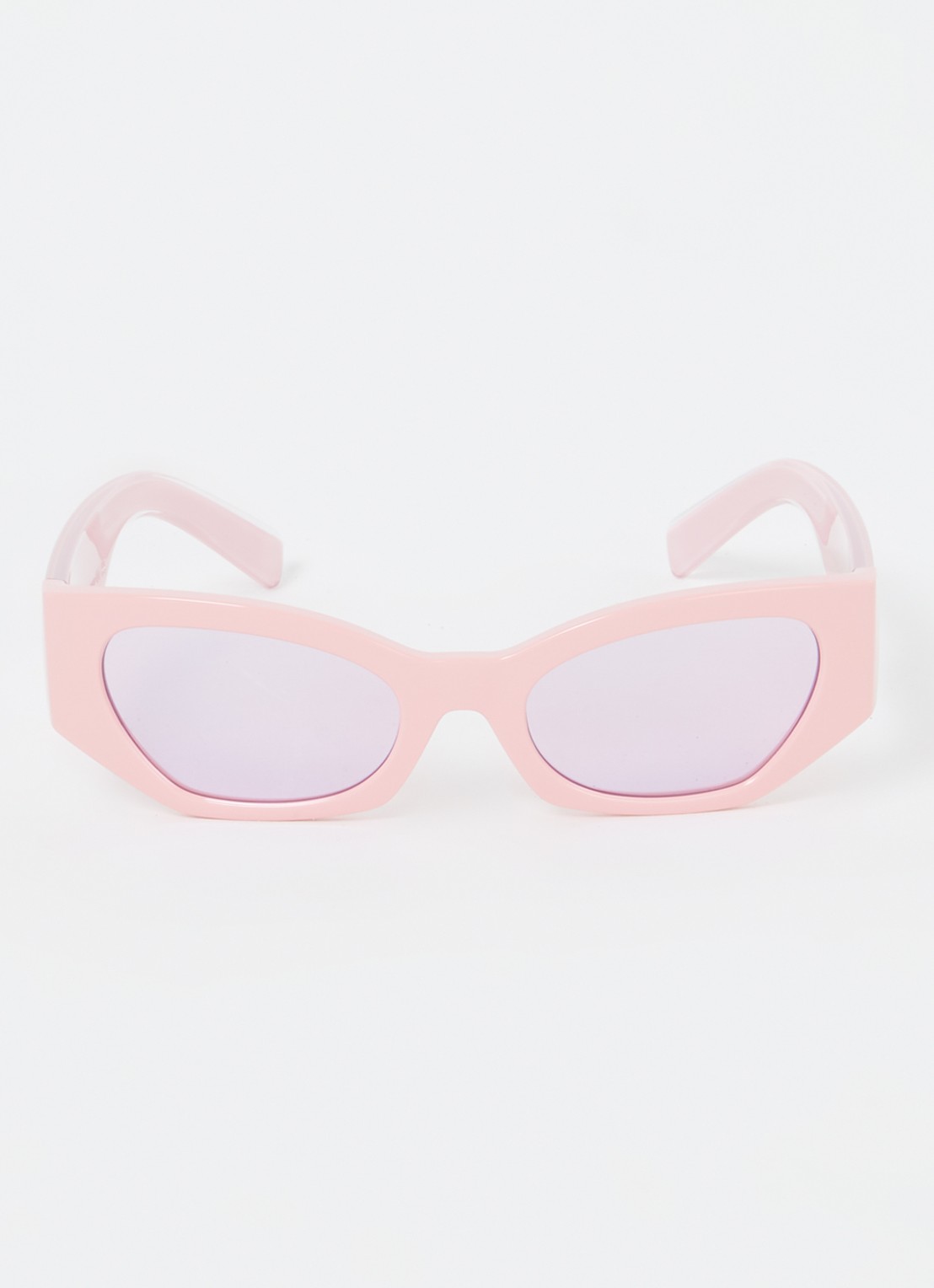 Dolce & Gabbana Cat Eye zonnebril DX6003 - detail roze