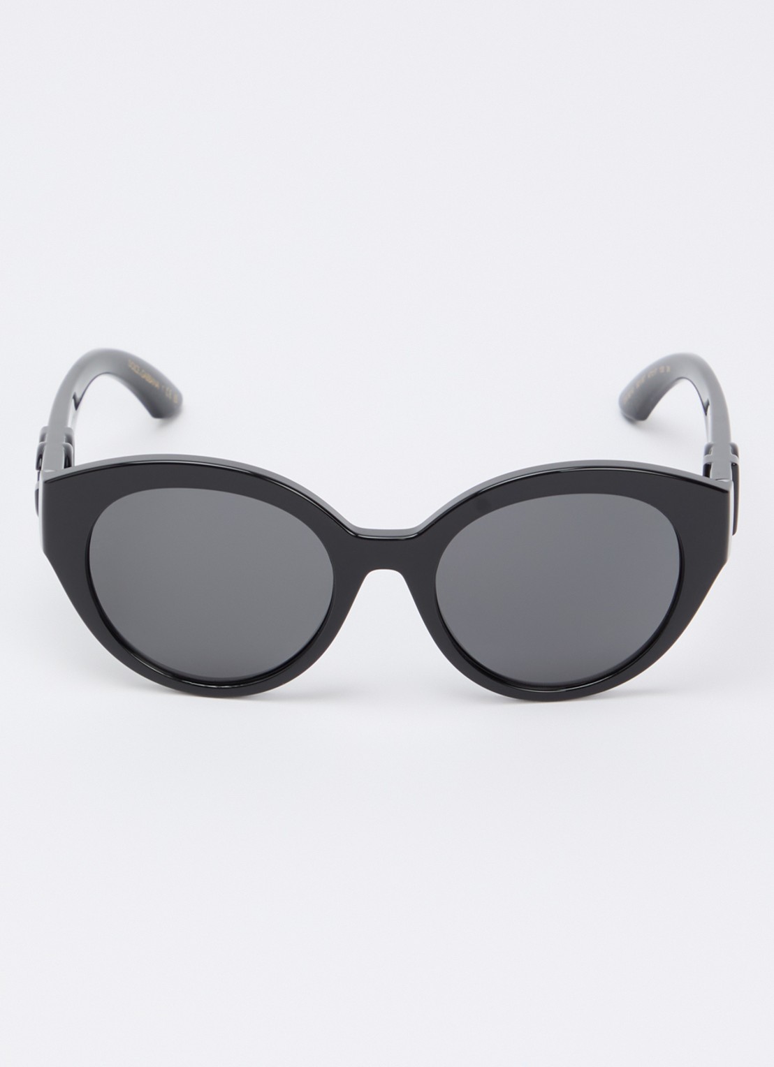 Dolce & Gabbana Cat Eye zonnebril DX6010 - detail zwart