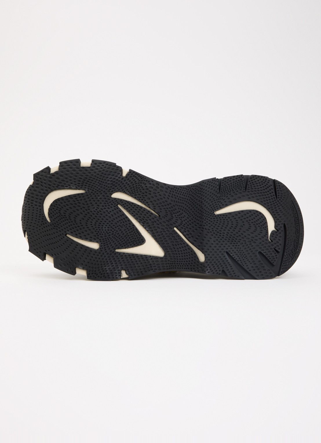 Dolce & Gabbana Country sneaker met details kalfssuède - detail 5 zwart