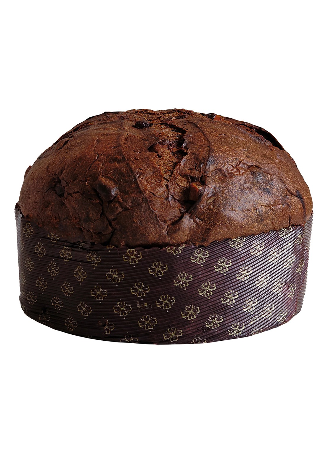 Dolce & Gabbana Fiasconaro cacao panettone met gekonfijte sinaasappel en chocolade in bewaarblik 1 kg - voorkant 2 undefined