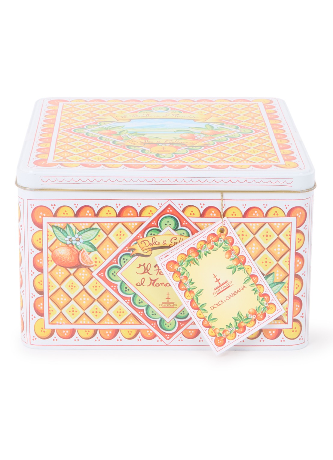 Dolce & Gabbana Mandarino Di Sicilia panettone met gekonfijte mandarijnen 1kg - voorkant multicolor
