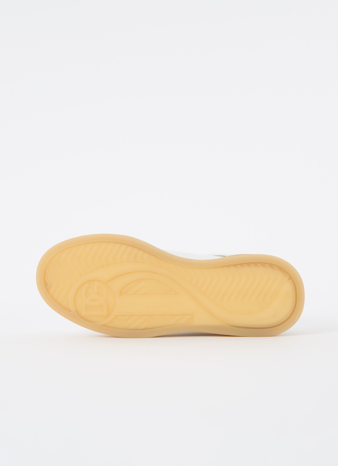 Dolce & Gabbana New Roma sneaker van kalfsleer - detail 6 gebroken wit
