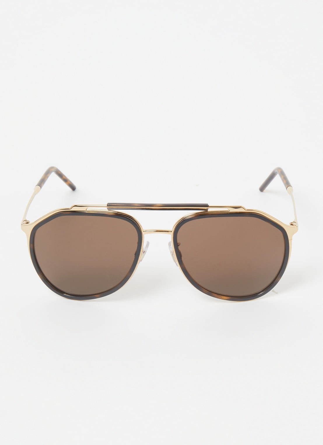 Dolce & Gabbana Piloten zonnebril DG2277 - voorkant 2 goud