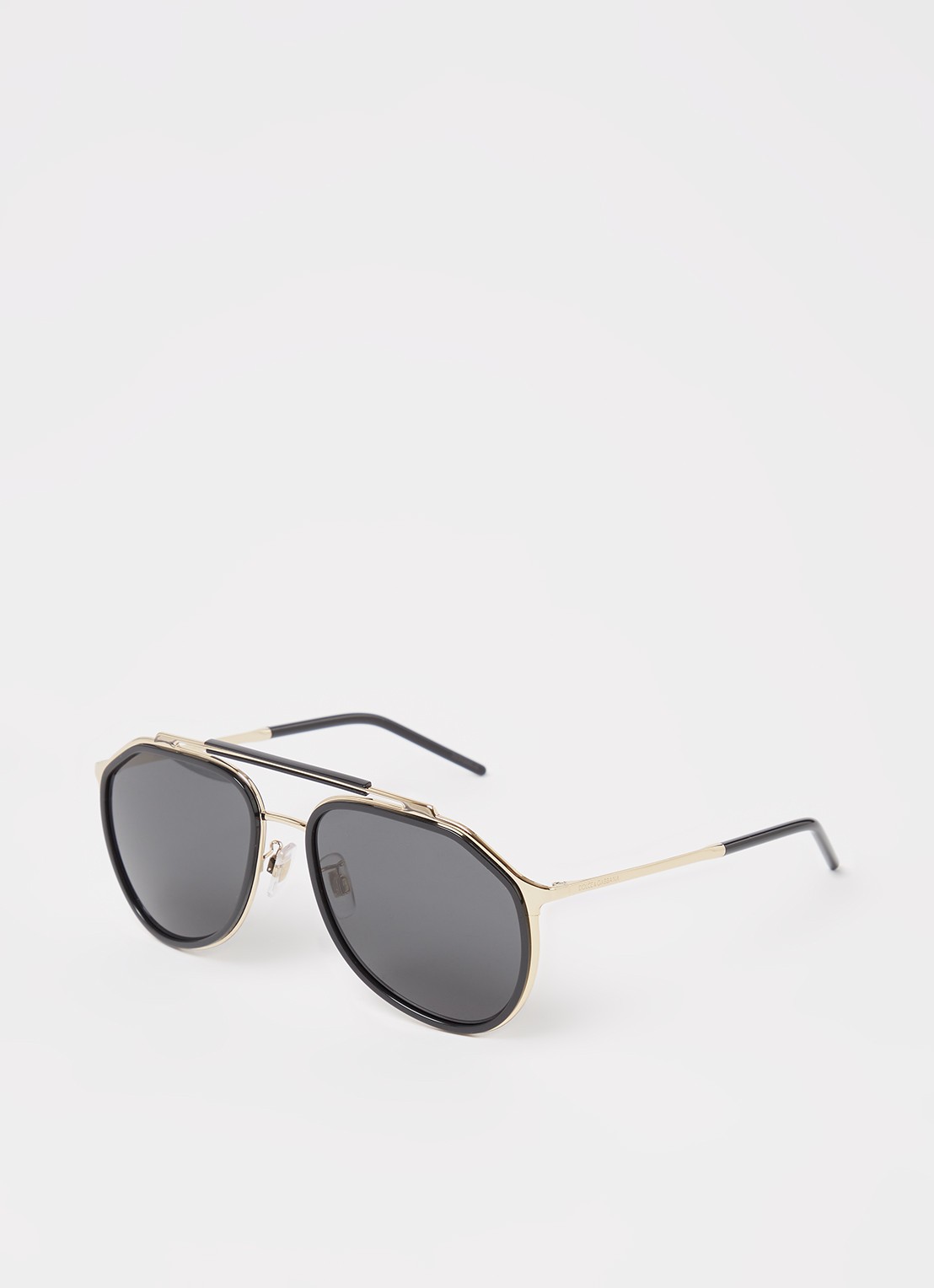 Dolce & Gabbana Piloten zonnebril DG2277 - voorkant goud