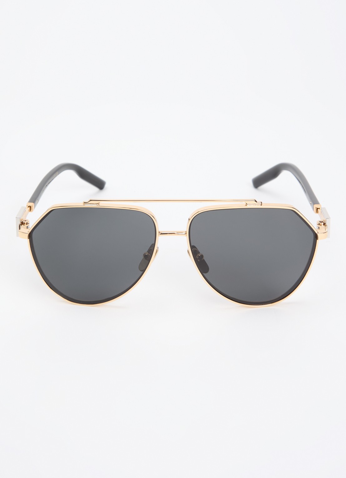 Dolce & Gabbana Piloten zonnebril DG2315   - detail 2 zwart