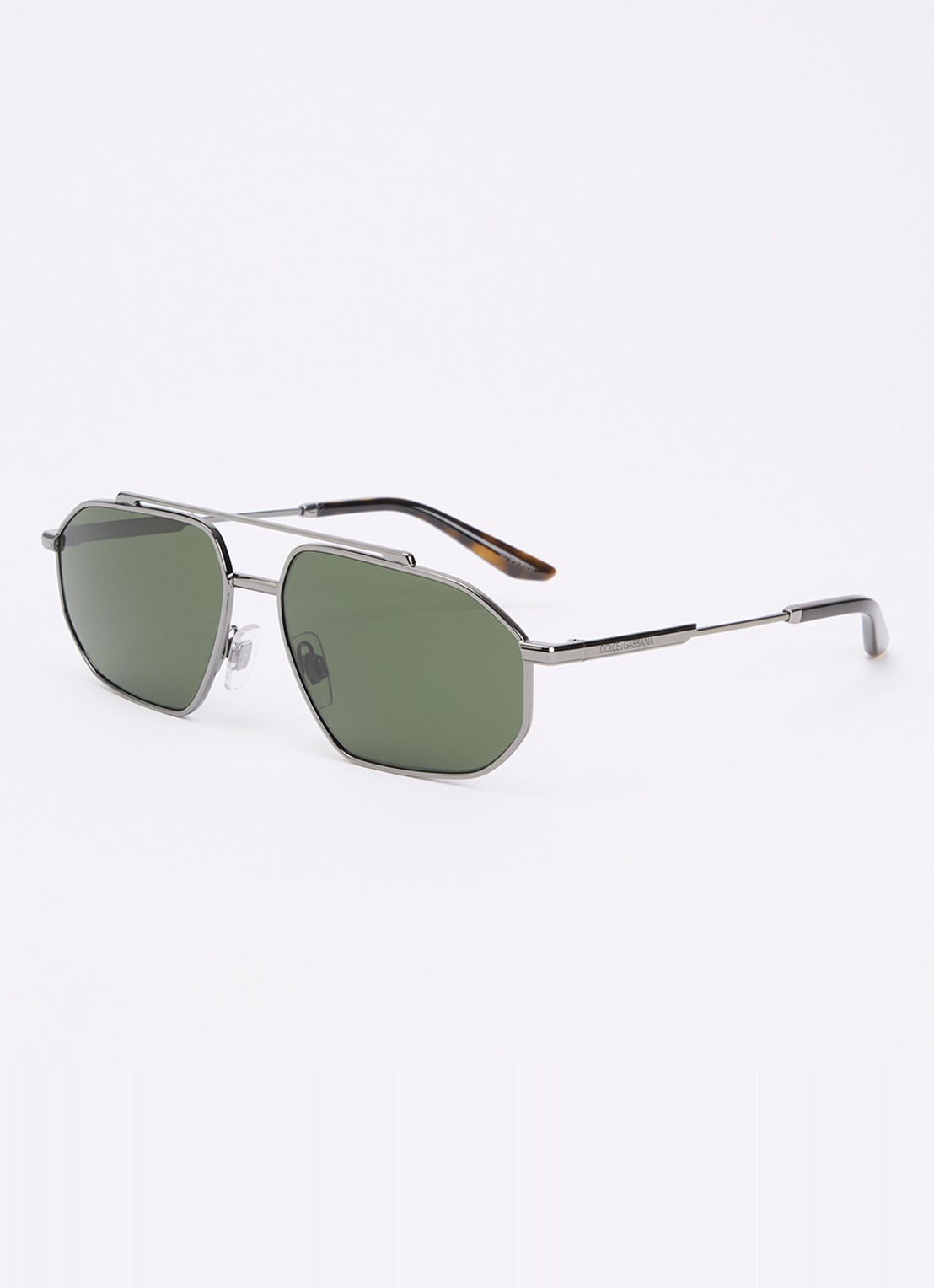Dolce & Gabbana Piloten zonnebril DG2328 - voorkant antraciet