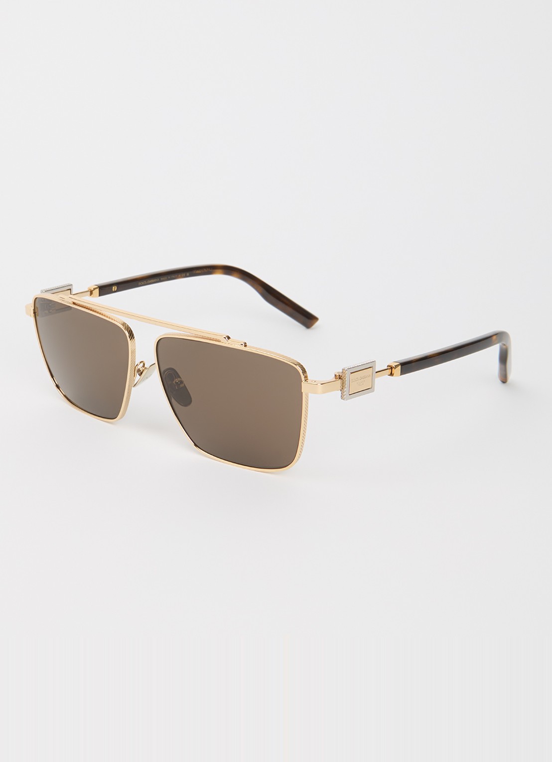 Dolce & Gabbana Piloten zonnebril DG2336 - voorkant goud