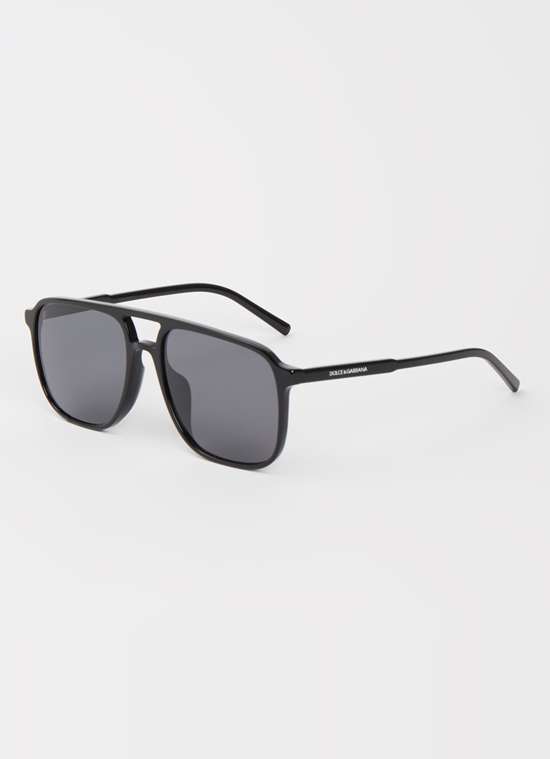 Dolce & Gabbana Piloten zonnebril DG4423F - voorkant 4 zwart