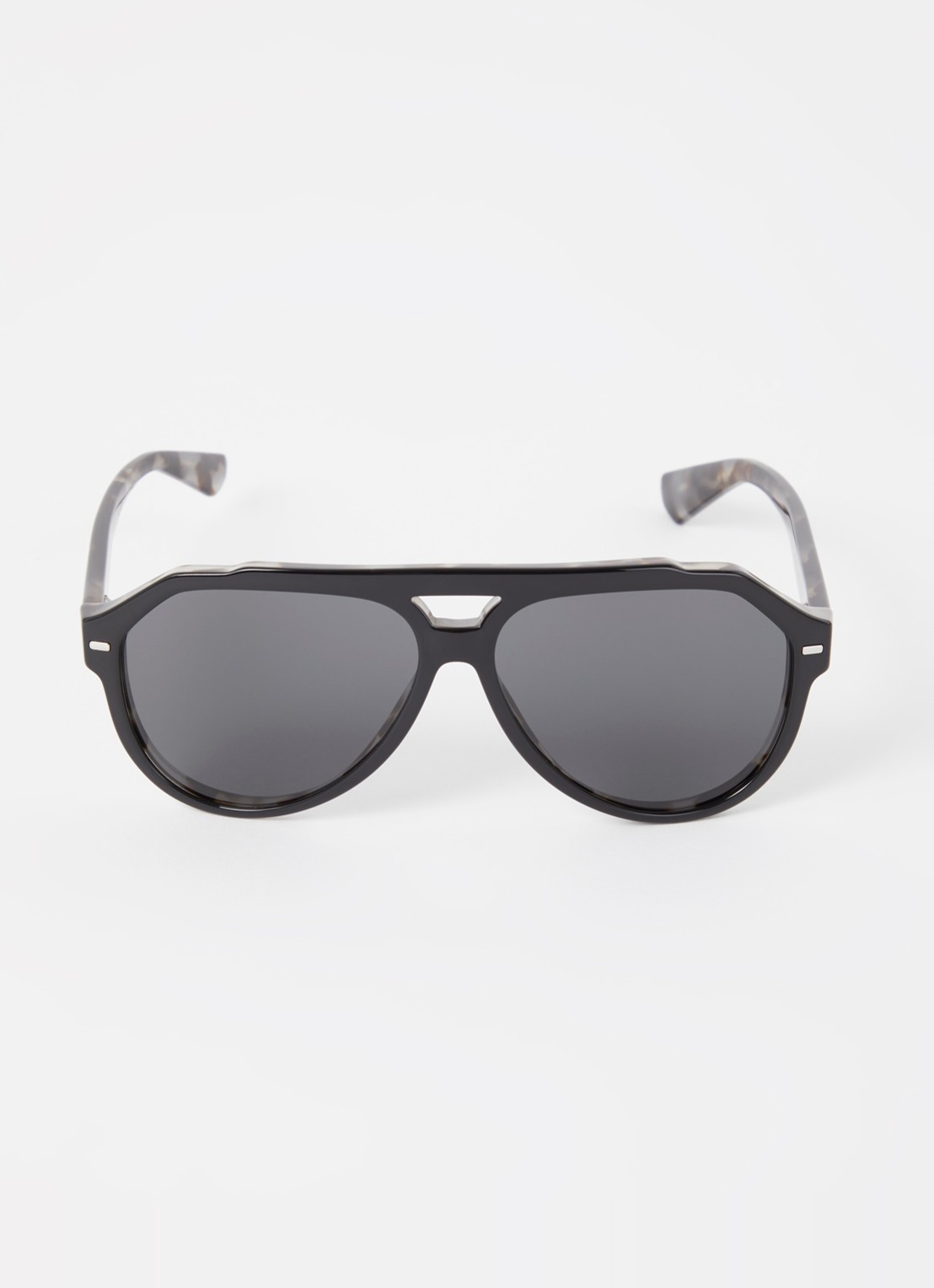 Dolce & Gabbana Piloten zonnebril DG4452 - detail 3 zwart