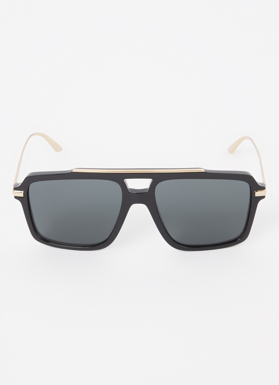 Dolce & Gabbana Piloten zonnebril DG4477 - detail 2 zwart