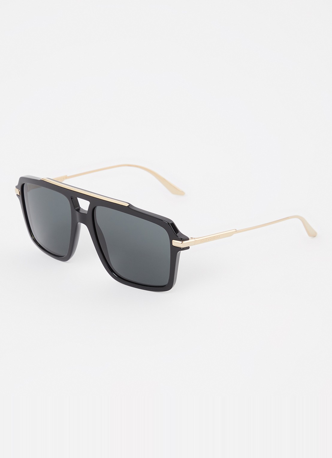 Dolce & Gabbana Piloten zonnebril DG4477 - voorkant zwart