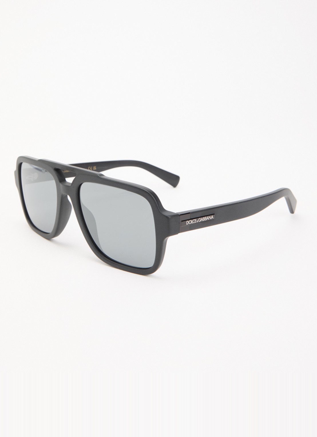 Dolce & Gabbana Piloten zonnebril DG4544 - voorkant 4 zwart