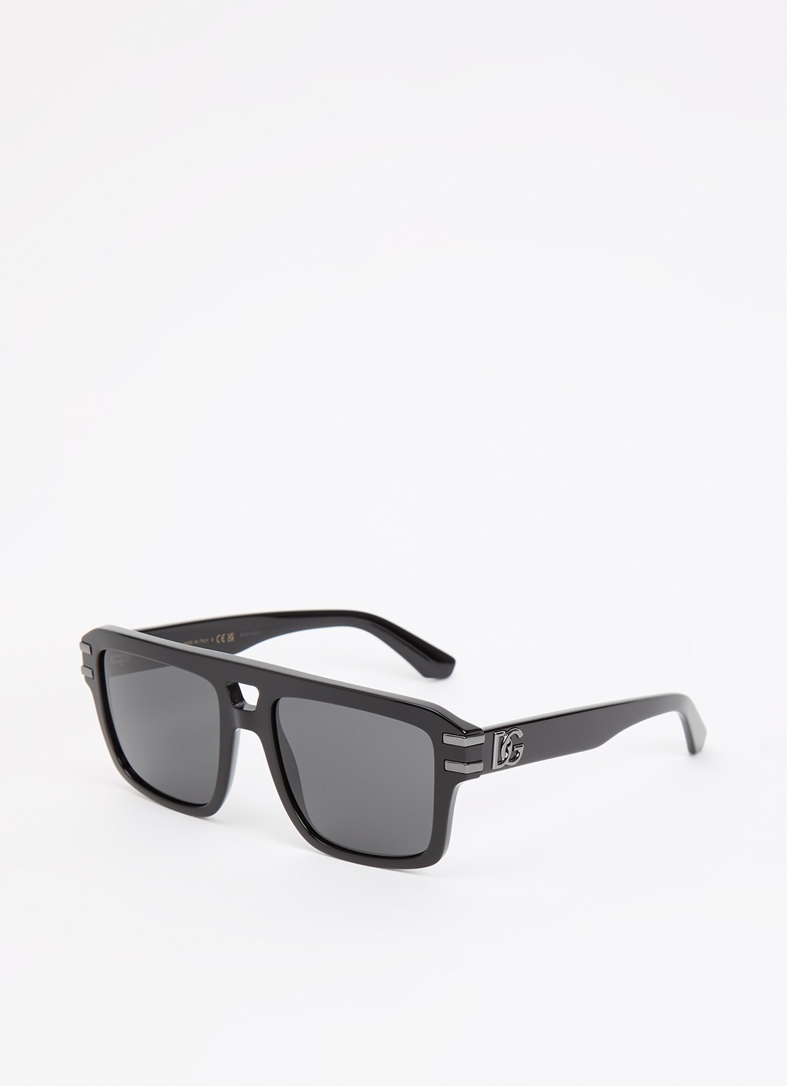Dolce & Gabbana Piloten zonnebril DG4562 - voorkant zwart