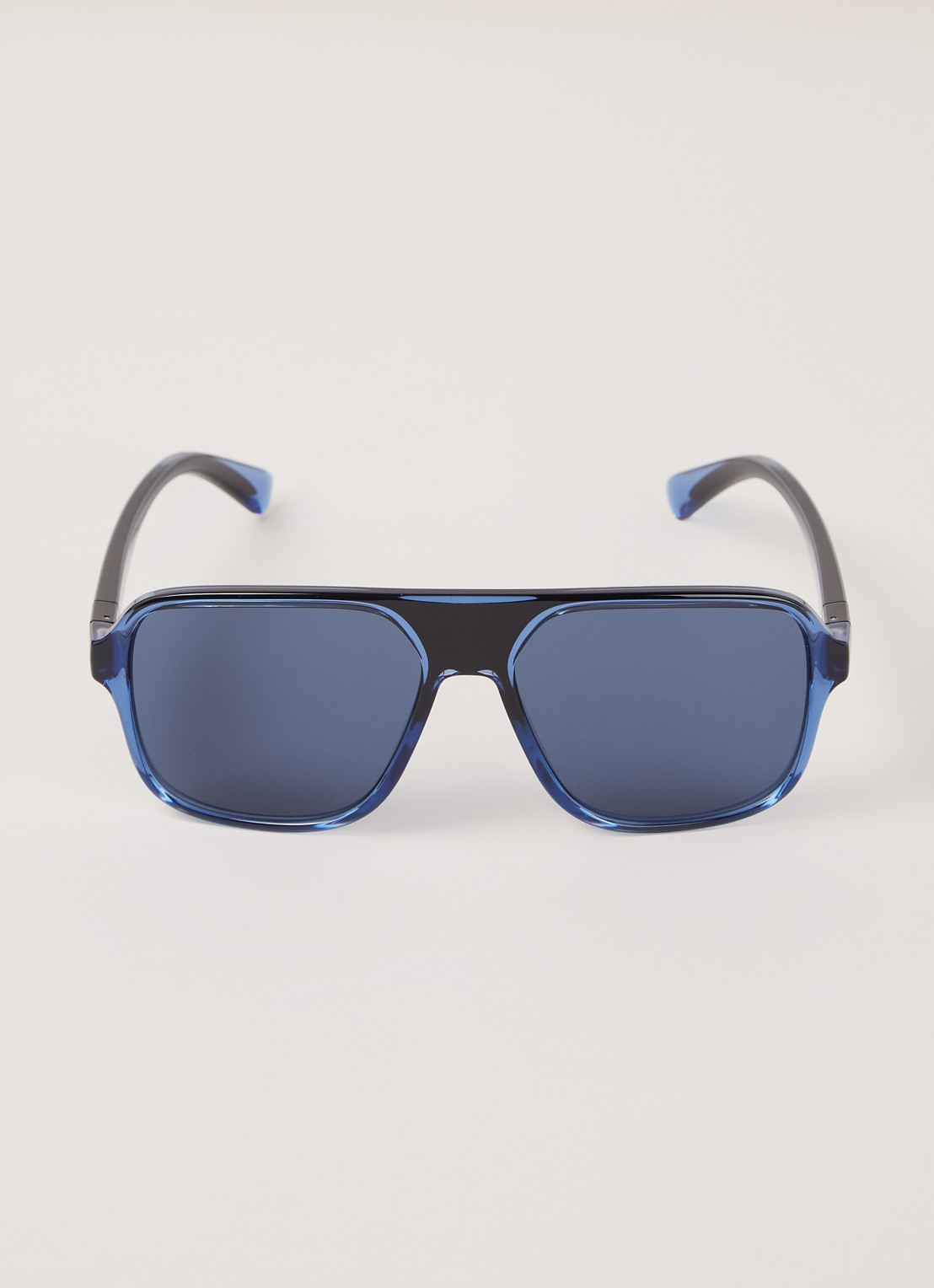 Dolce & Gabbana Piloten zonnebril DG6134 - voorkant 2 middenblauw