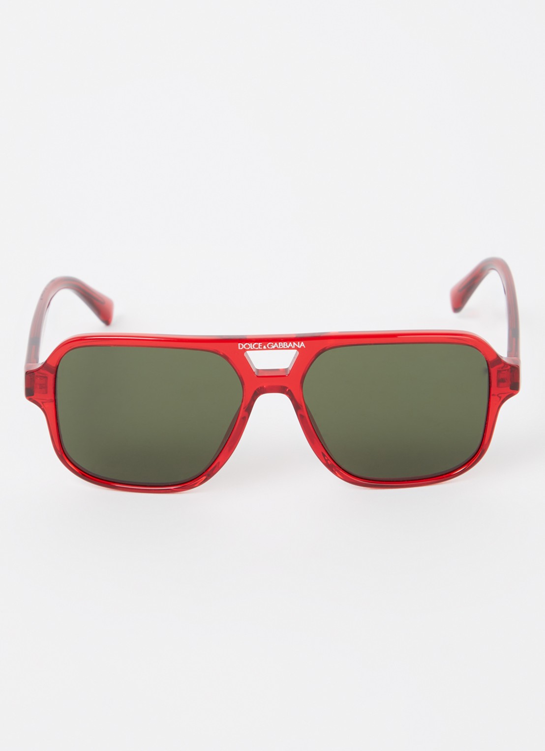 Dolce & Gabbana Piloten zonnebril DX4003 - detail 2 rood