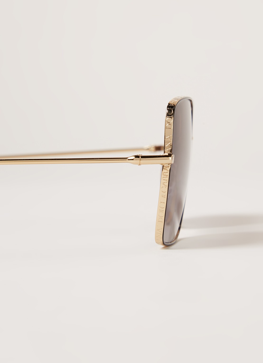 Dolce & Gabbana Retro zonnebril DG2242 - detail 5 goud