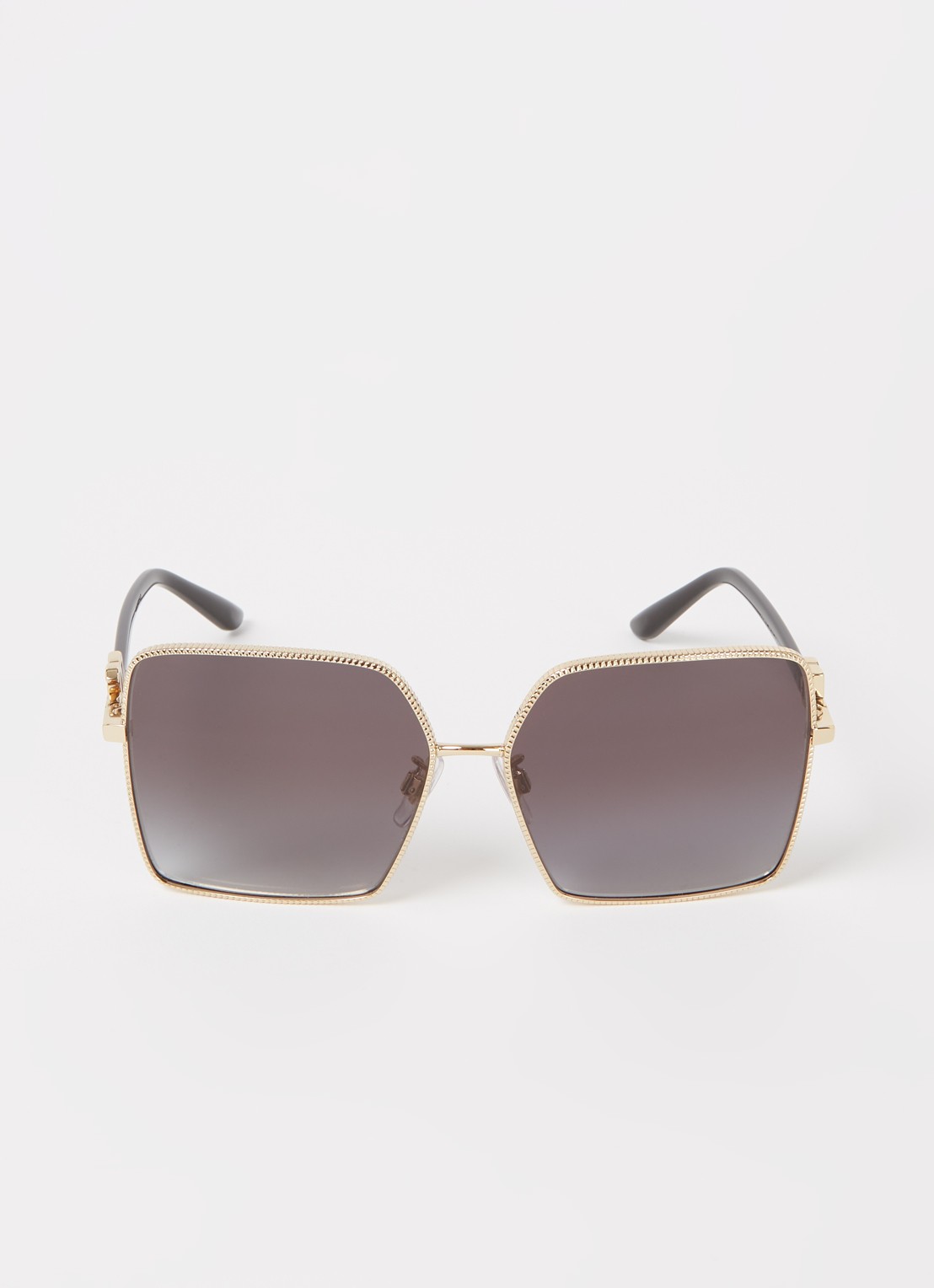 Dolce & Gabbana Retro zonnebril DG2279 - voorkant 2 goud