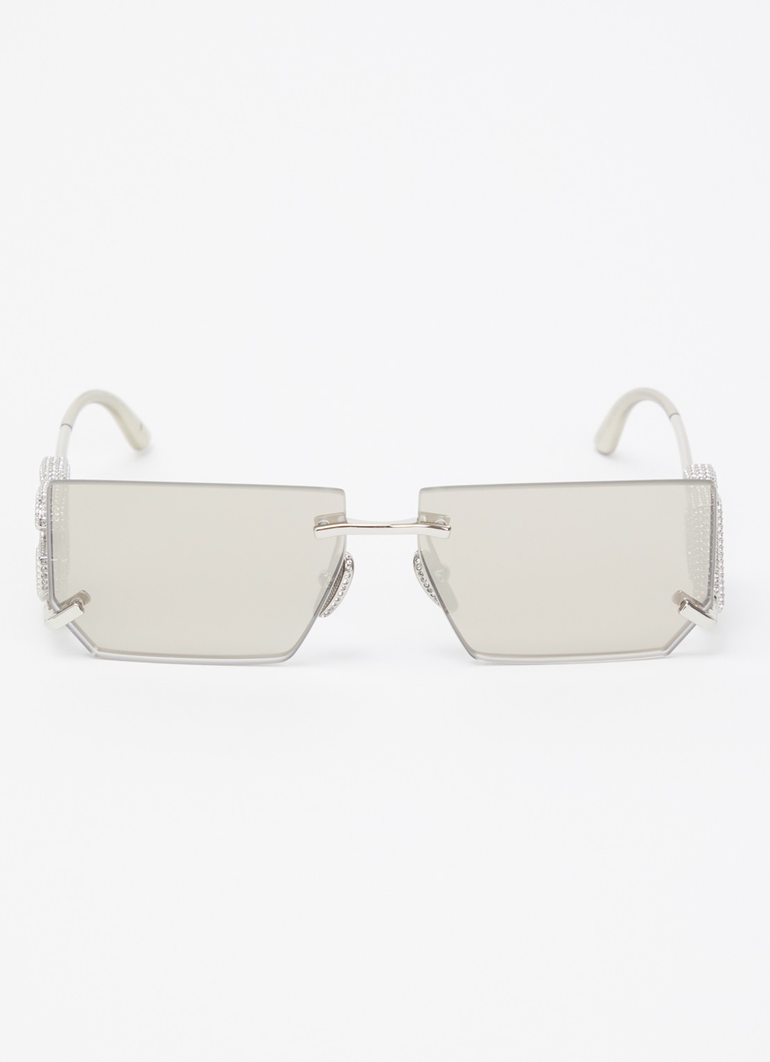 Dolce & Gabbana Retro zonnebril DG2304B - detail 2 zilver