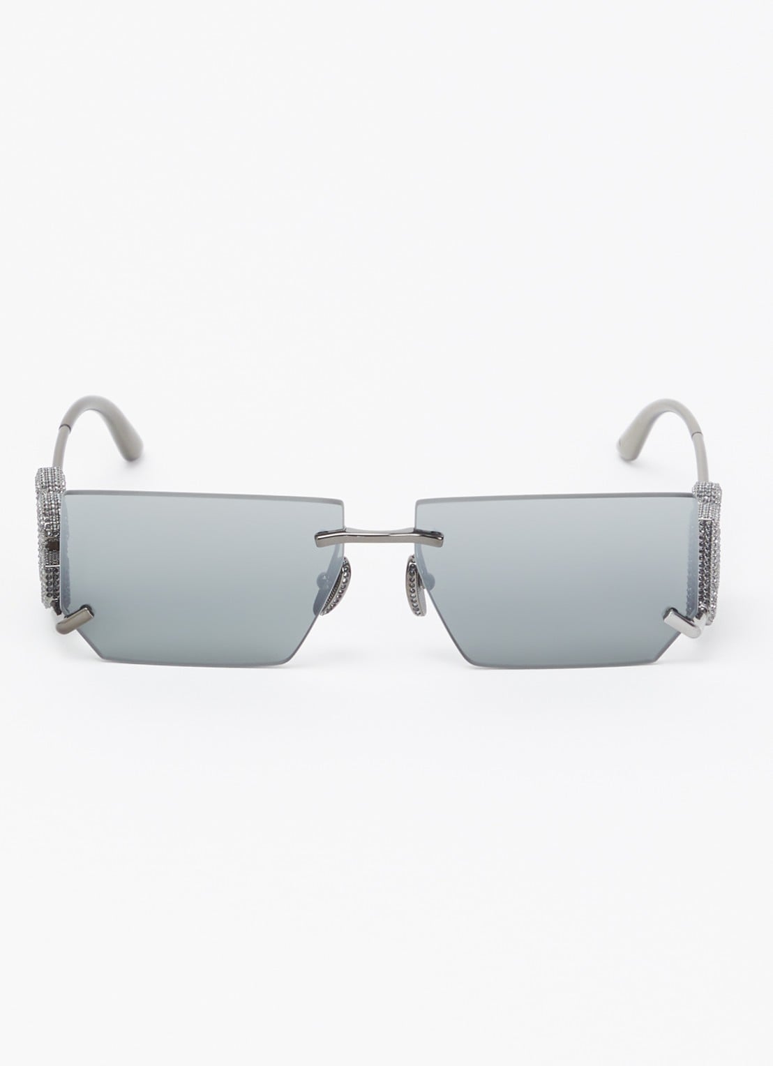 Dolce & Gabbana Retro zonnebril DG2304B - detail zilver