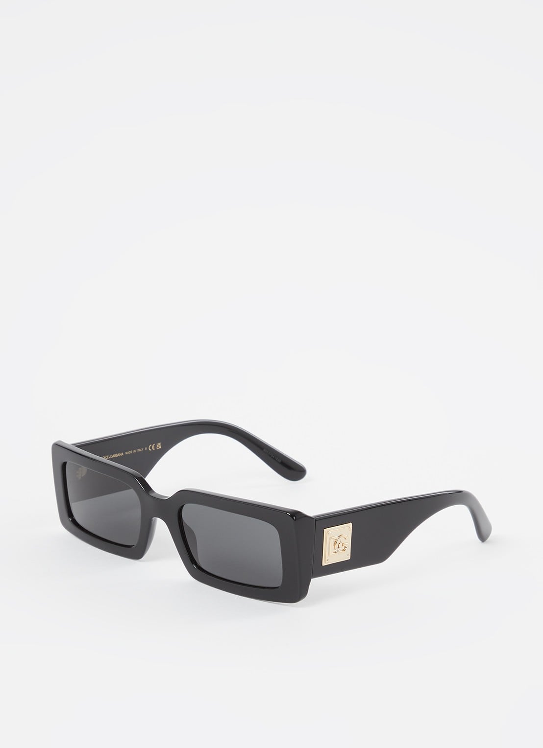 Dolce & Gabbana Retro zonnebril DG4416  - voorkant zwart