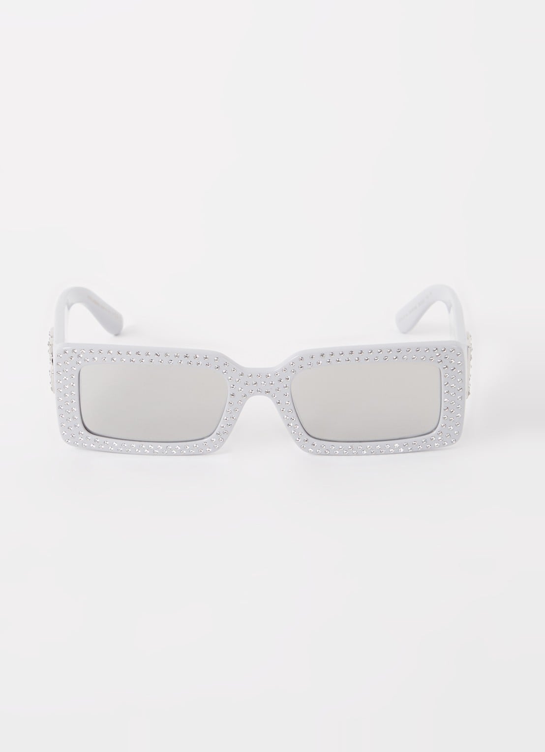 Dolce & Gabbana Retro zonnebril DG4447B   - detail 3 lichtgrijs