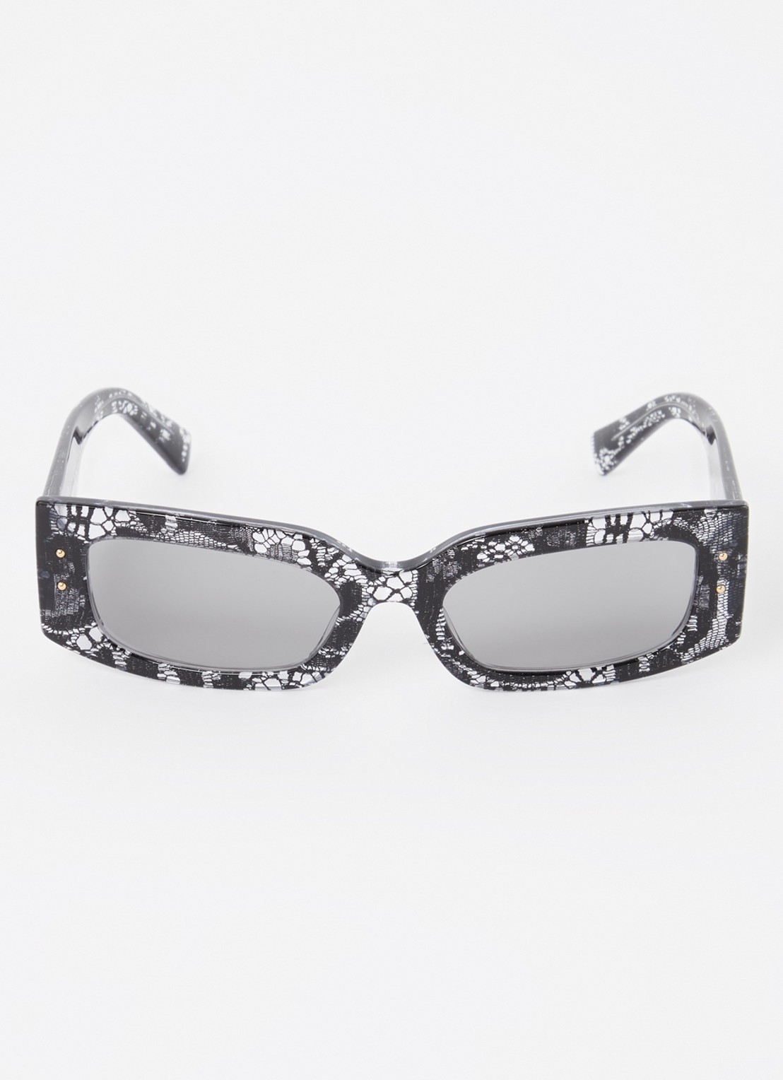 Dolce & Gabbana Retro zonnebril DG4479 - detail 2 zwart