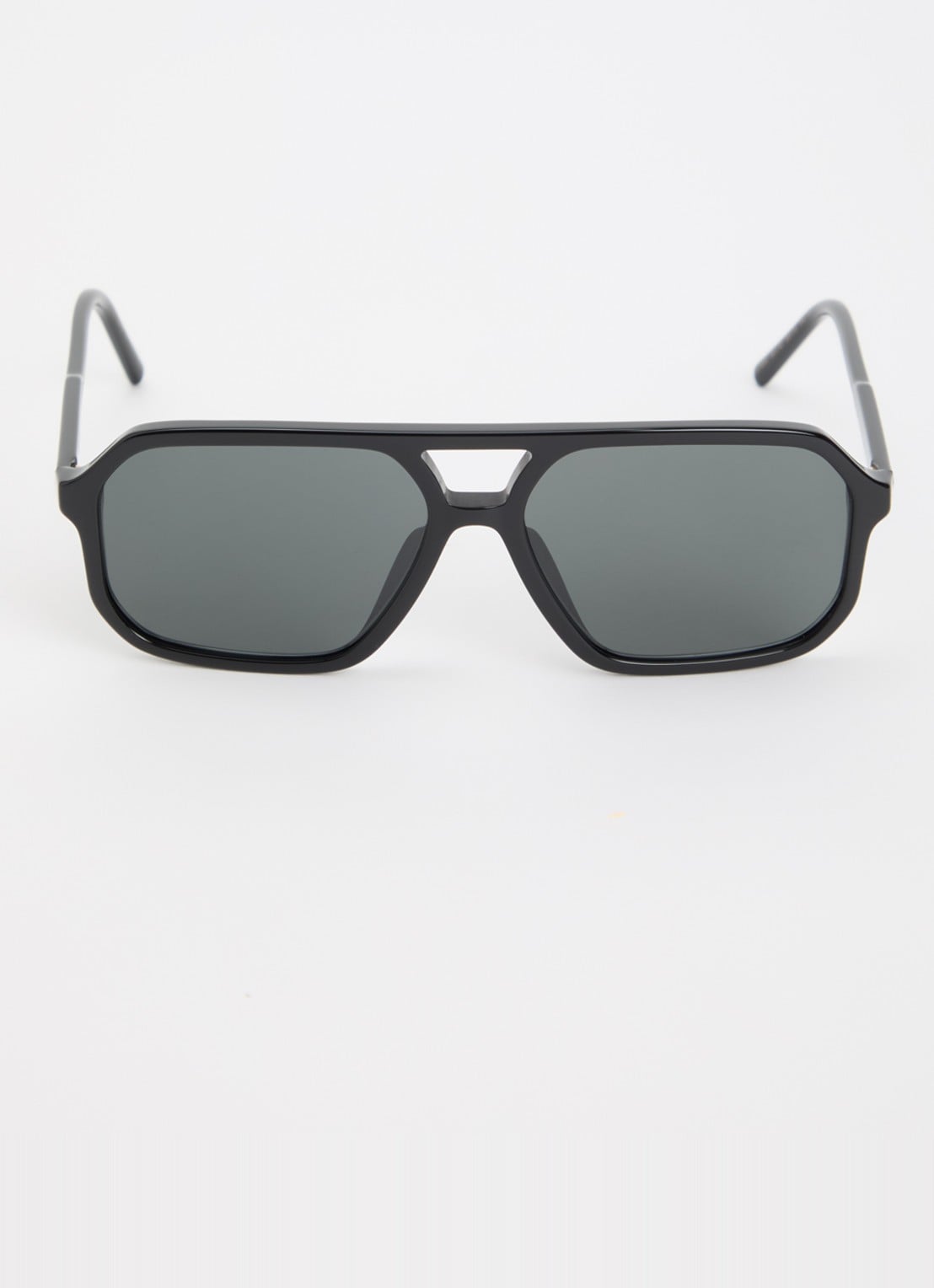 Dolce & Gabbana Retro zonnebril DG4541 - detail 2 zwart