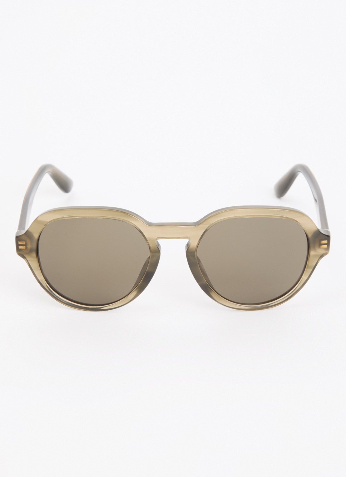 Dolce & Gabbana Retro zonnebril DG4567 - detail groen