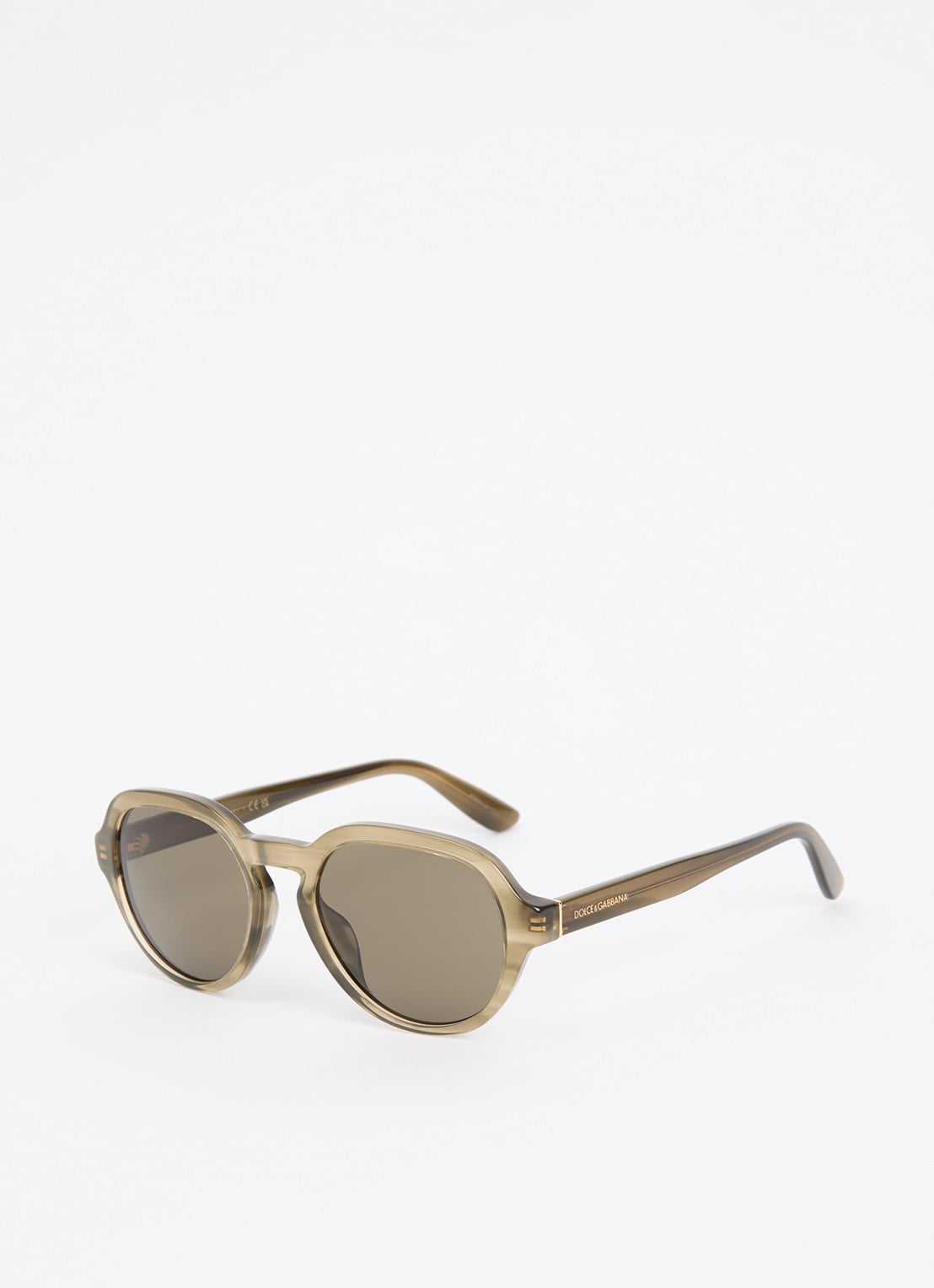 Dolce & Gabbana Retro zonnebril DG4567 - voorkant 4 groen